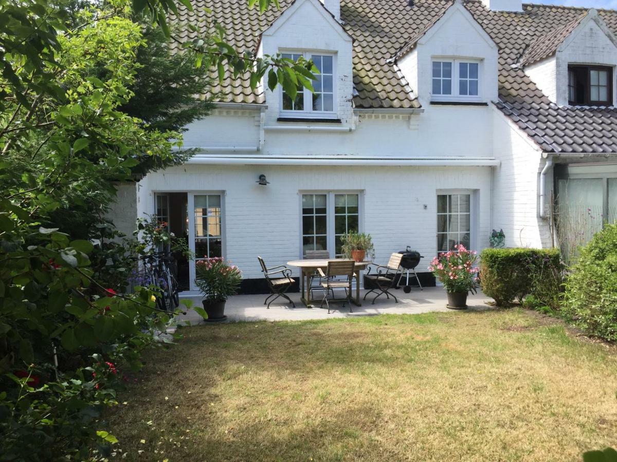 Zee Vakantievilla Begijnhof 5 De Haan Nieuwmunster Eksteriør bilde